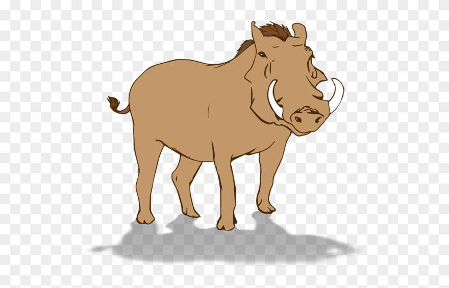 Wayward Wyoming - Common Warthog Clipart