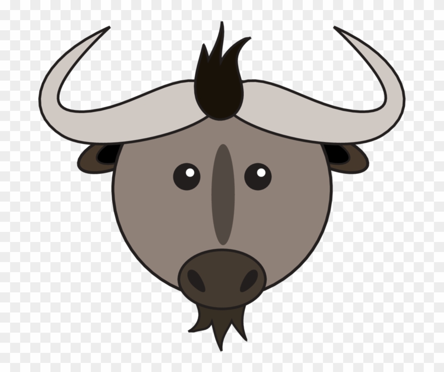 Animaru Wildebeest Clipart