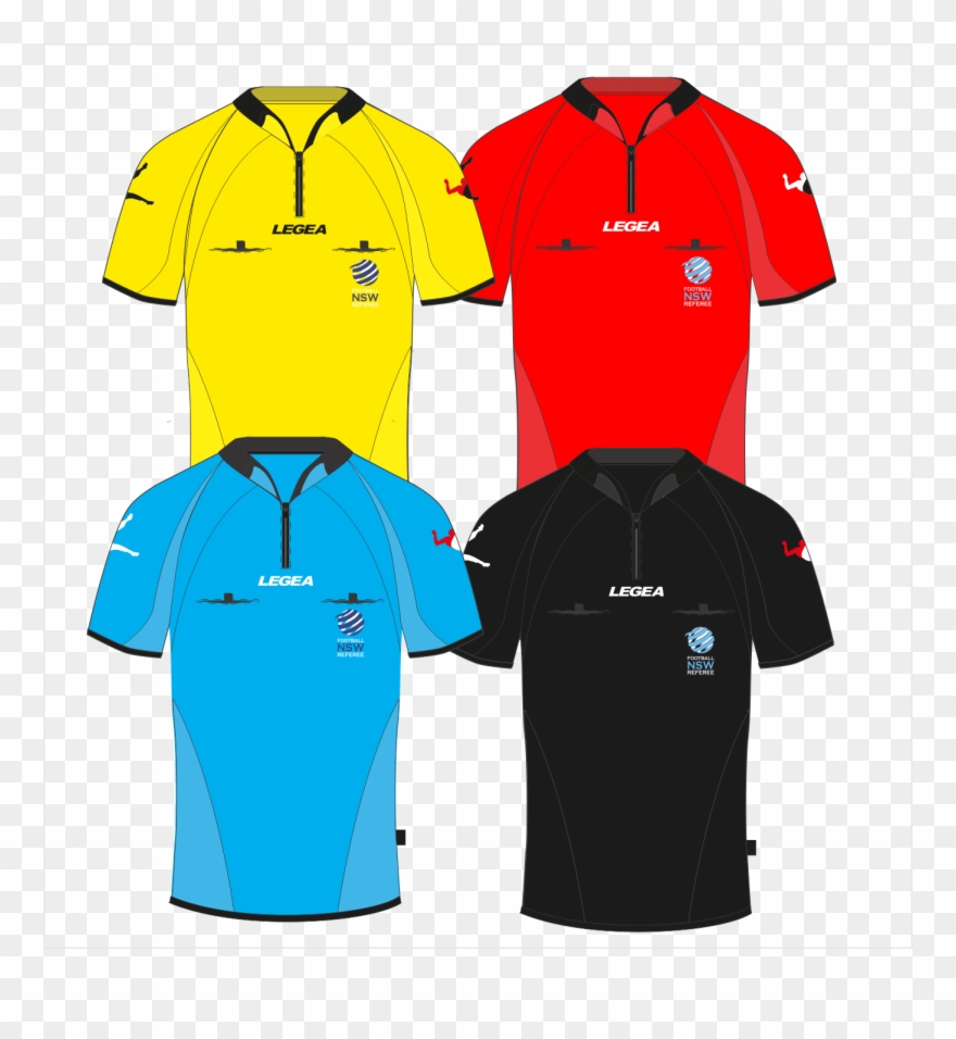 Football Nsw Referees - Shirt Clipart
