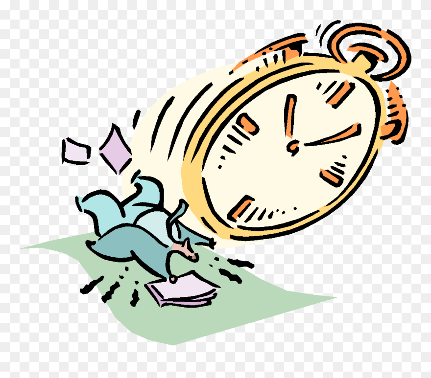 There Are Three Snails - Time Clock Clipart