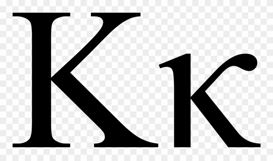 Greek Letter K Clipart