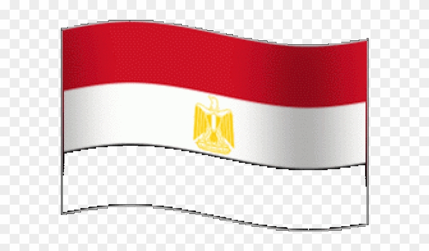 Egypt Flag Clipart Animated - Flag - Png Download