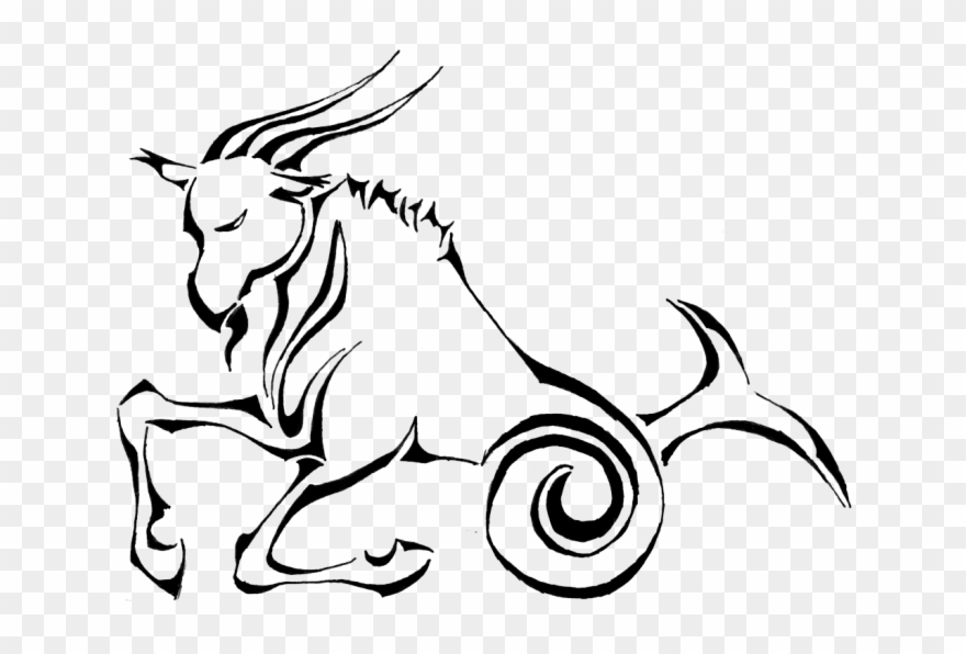 Capricorn Free Png Image Photo - Capricorn Tattoo Png Clipart