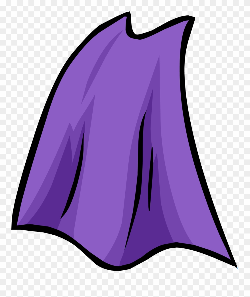 Purple Cape Club Penguin Wiki Fandom Powered By Wikia - Club Penguin Cape Clipart