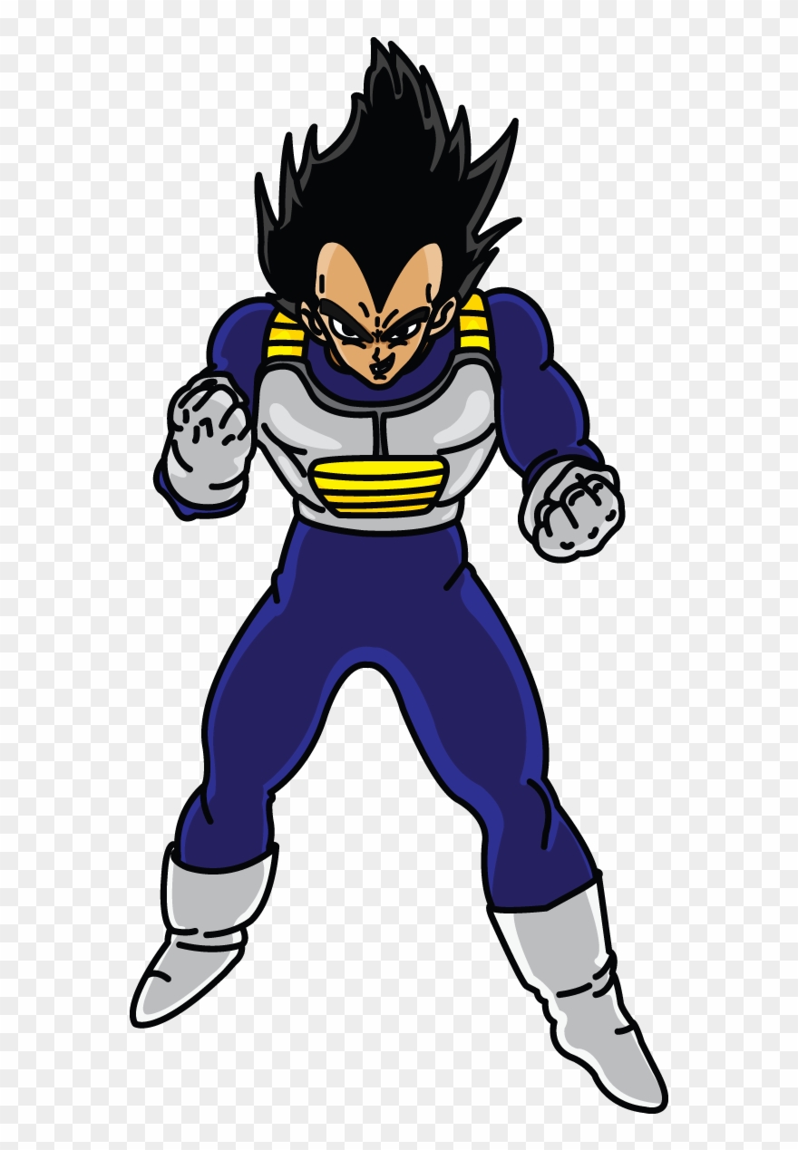 Vegeta Natsu Fairy Tail, Step By Step Drawing, Manga - Easy Drawing Vegeta Step By Step Clipart