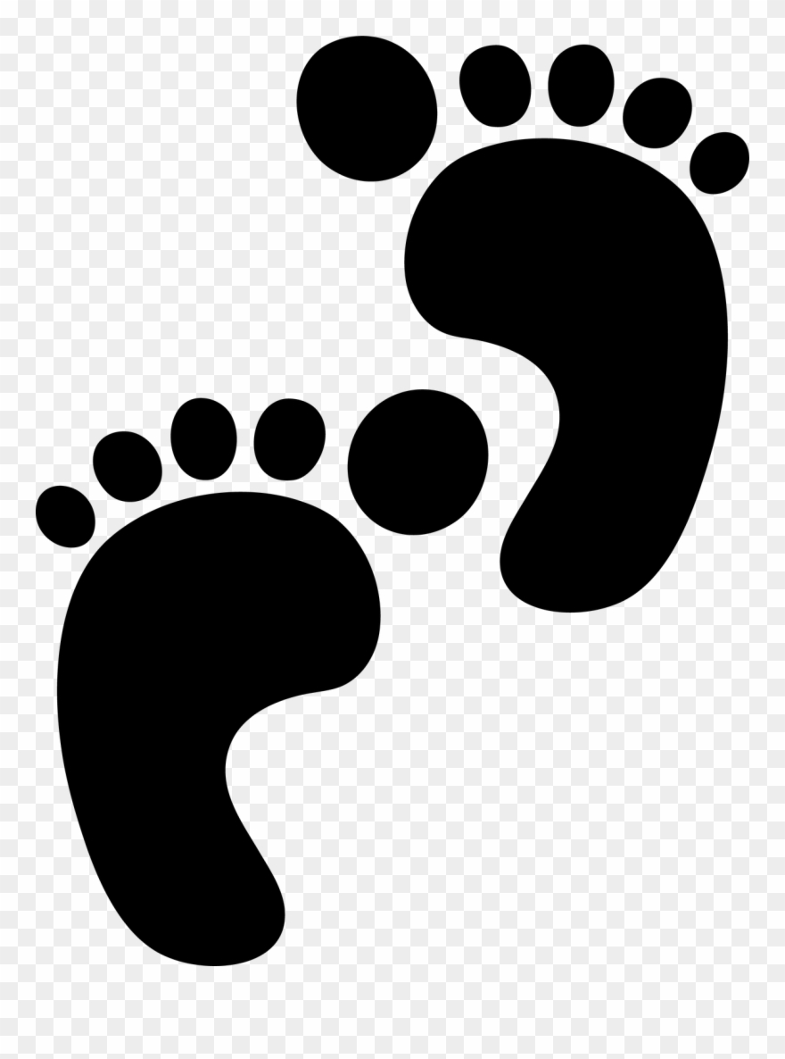 Clip Art Pegadas Em Quero Imagem - Foot Print Animation - Png Download