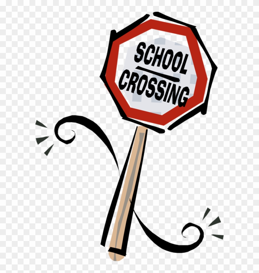 Cliparts Of Free - Clip Art Crossing Guard - Png Download