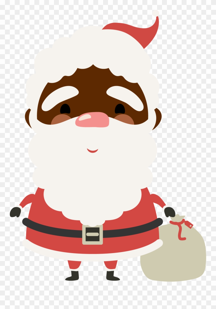Black Santa Animations Clipart