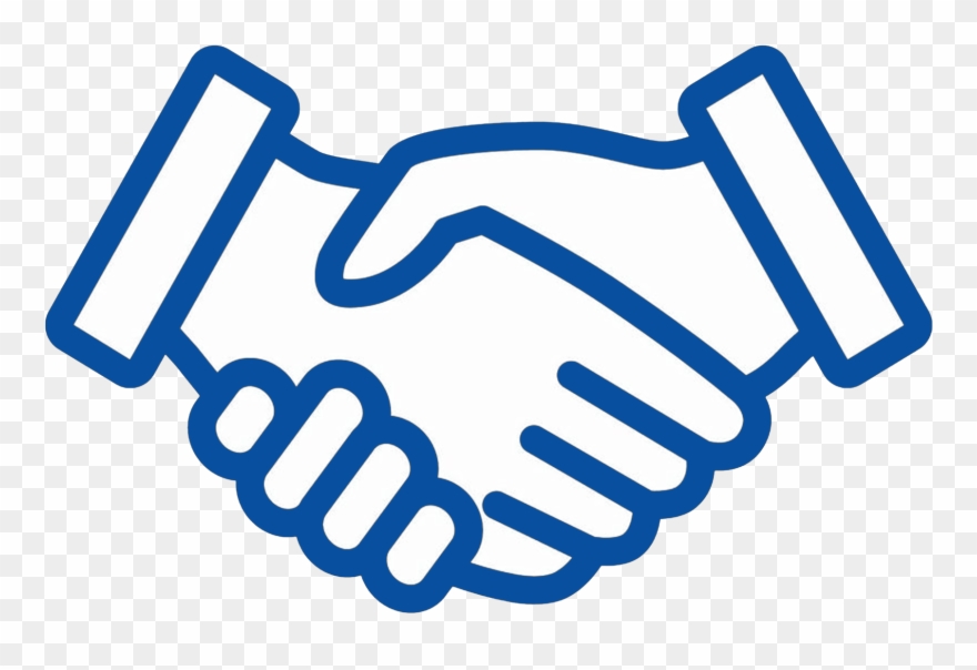 Clip Library Download Computer Icons Clip Art Shake - Step By Step Hand Shake Drawing - Png Download