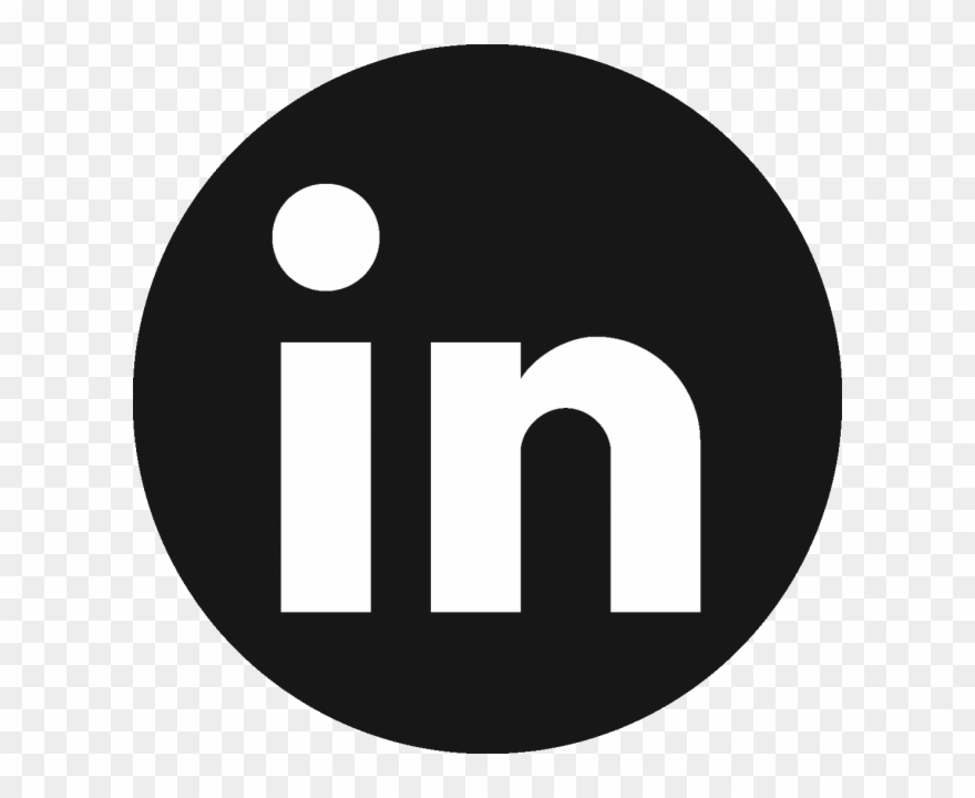 Senior Vice President - Linkedin Logo In Circle Clipart
