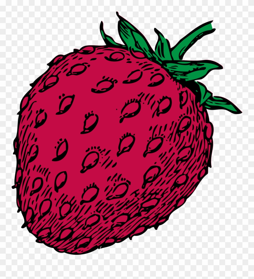 Competitive Strawberry Pictures To Color Clipart - Png Clipart Strawberry Png Transparent Png