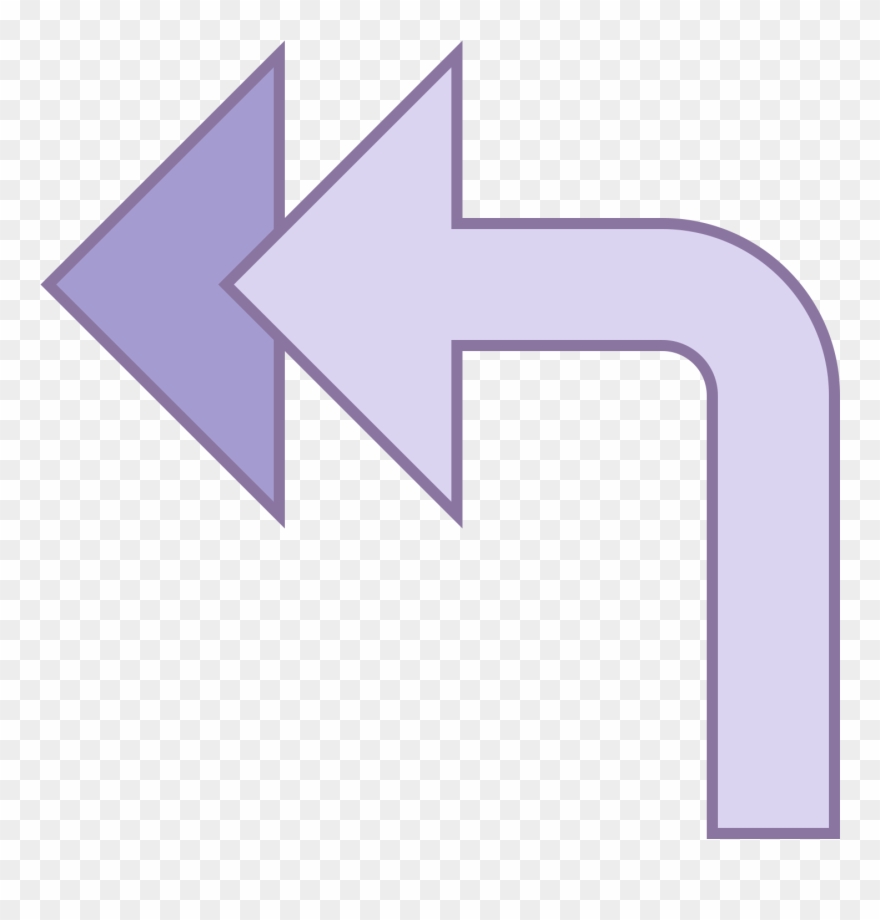 Reply All Arrow Icon - Icon Clipart