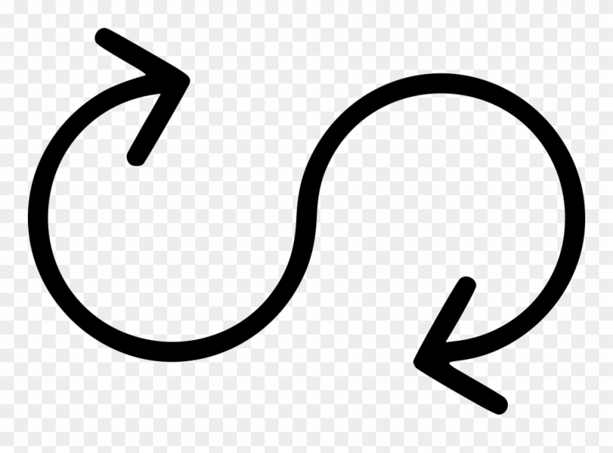 Infinite Symbol Repeat Comments - Route Icon Map Clipart