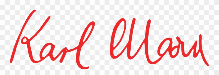 Karl Marx Signature - Selected Works [of] Karl Marx And Frederick Engels Clipart