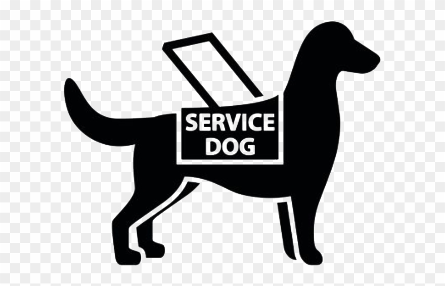 Service Dog - Service Dog Vector Clipart