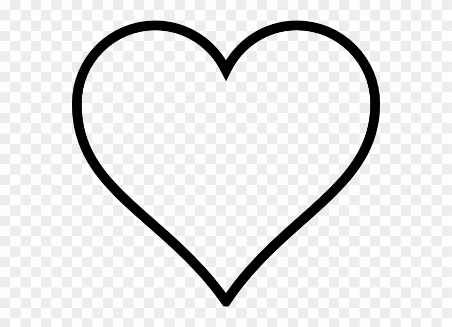 Small - Heart Silhouette Png Clipart