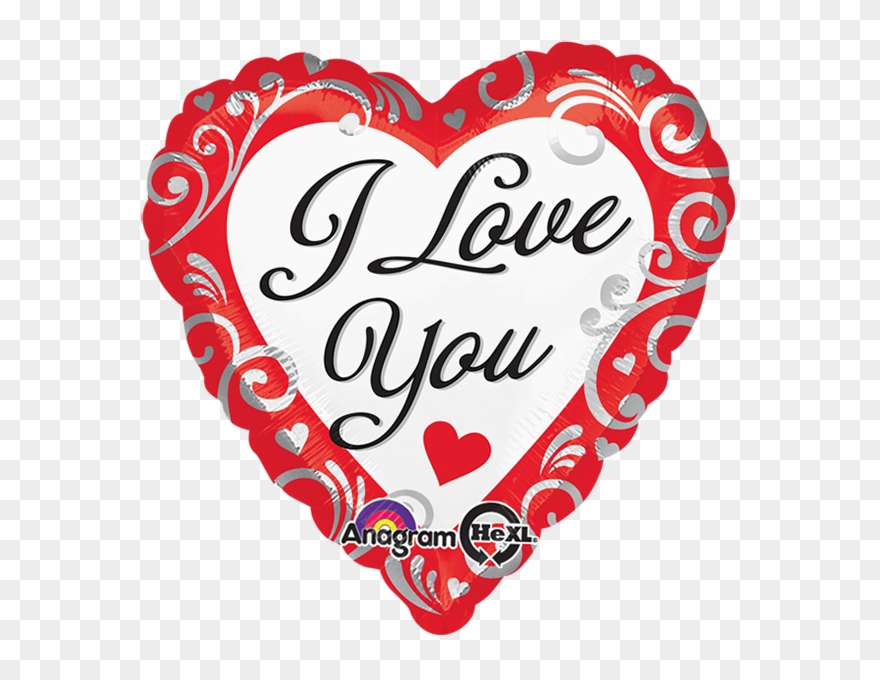 Globo Fancy Love - Fancy Love Heart Clipart