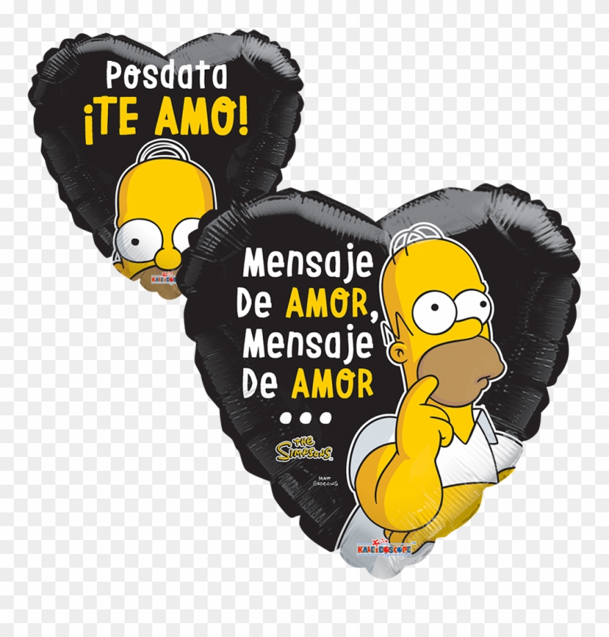 Homero Posdata Te Amo Clipart