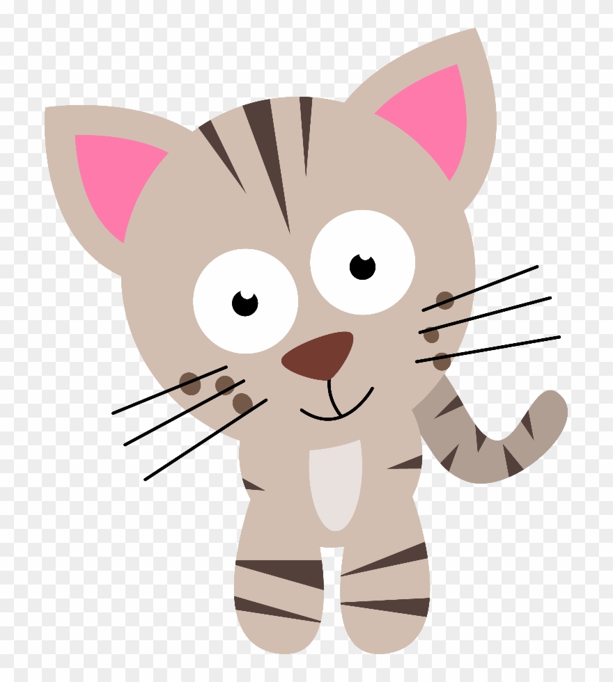Cachorrinhos E Gatinhos - Gatinho Minus Clipart