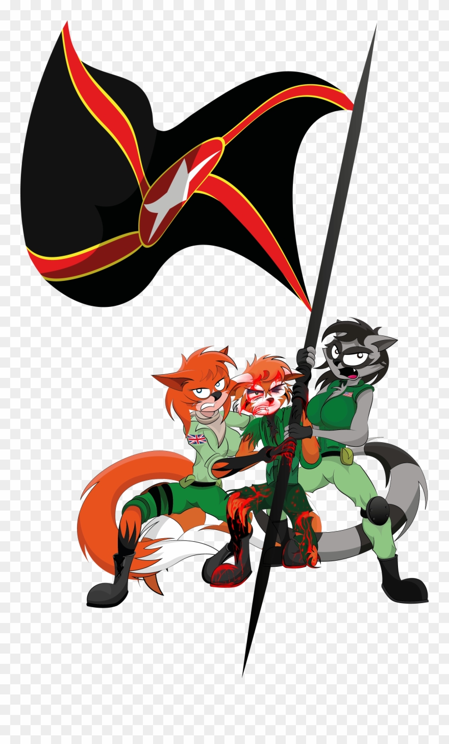 International Citizen-illustrations And Design Process - Red Panda Clipart