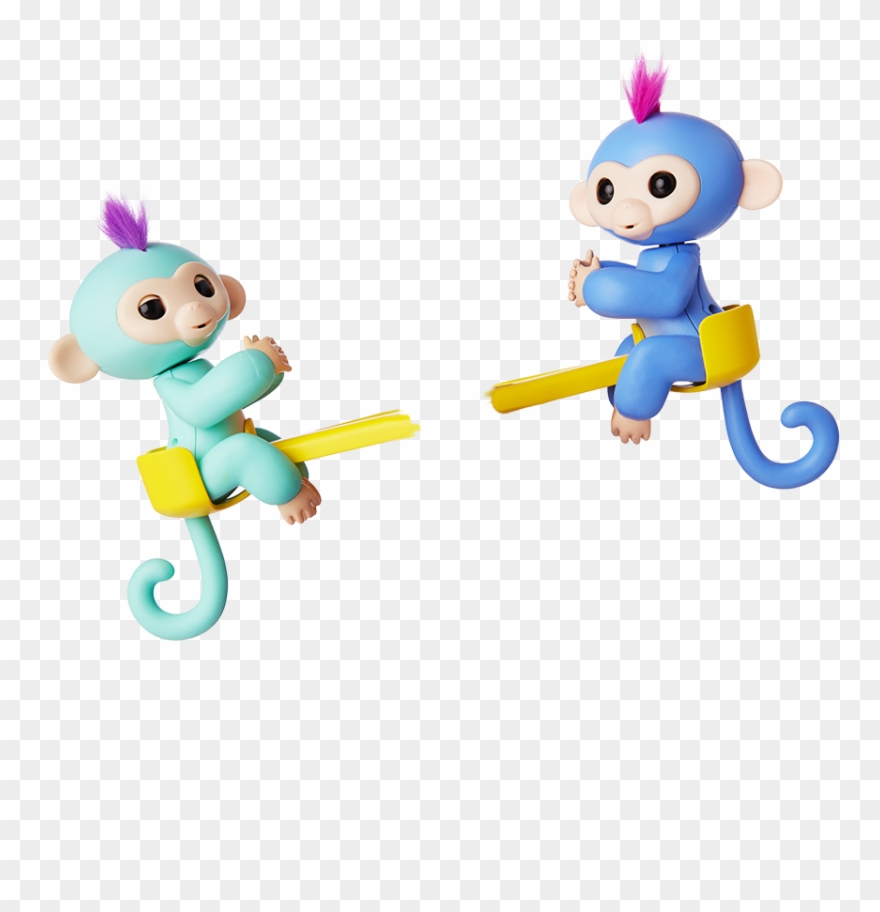Fingerlings By Wowwee Friendship At Your Fingertips - Two Tone Fingerling Monkey Clipart