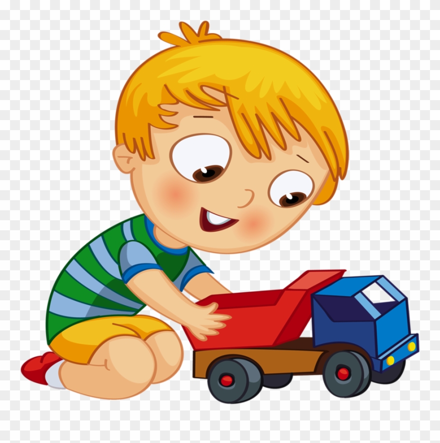 Фото, Автор Soloveika На Яндекс - Boy With Toy Car Clip Art - Png Download