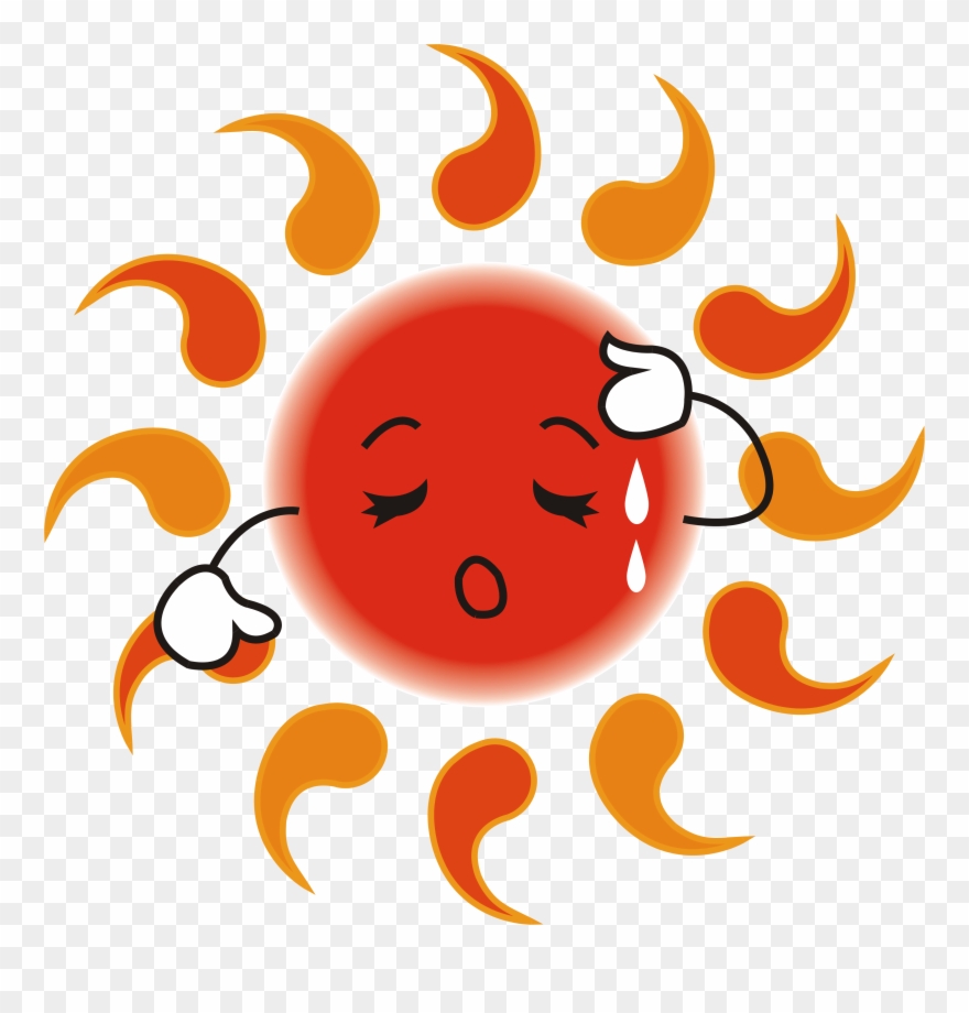 Hot Clipart Hyperthermia - Illustration - Png Download