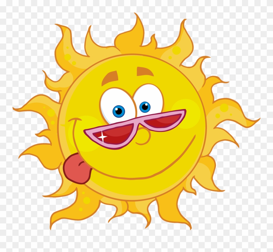 Paradis Pools Liners Black And White - Sun Clipart - Png Download