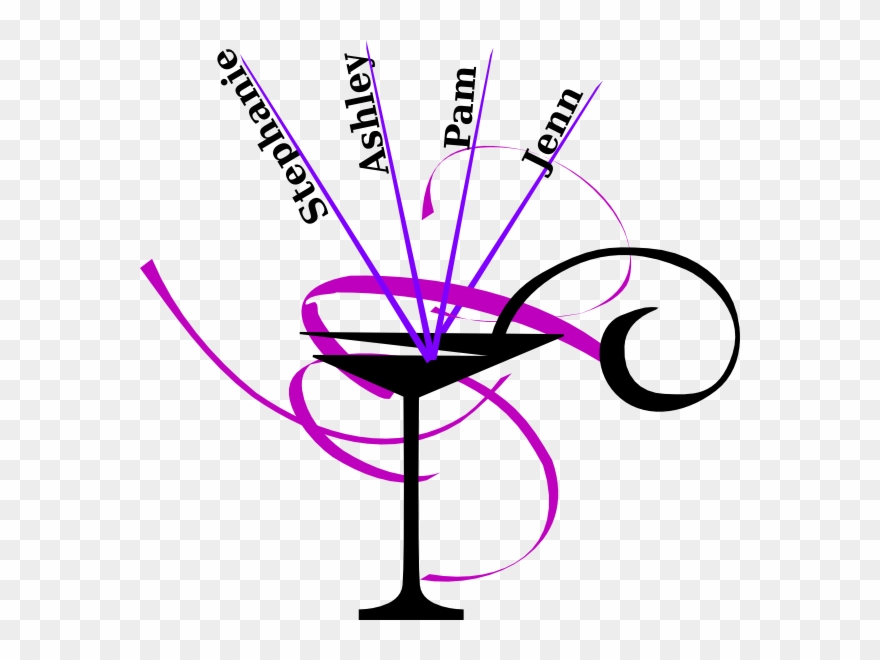 Cocktail Glass Clipart