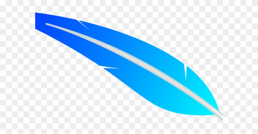 Quill Clipart Declaration - Feather - Png Download