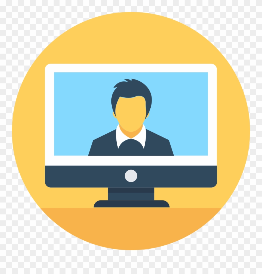 Video Conferencing - Video Conference Vector Png Clipart