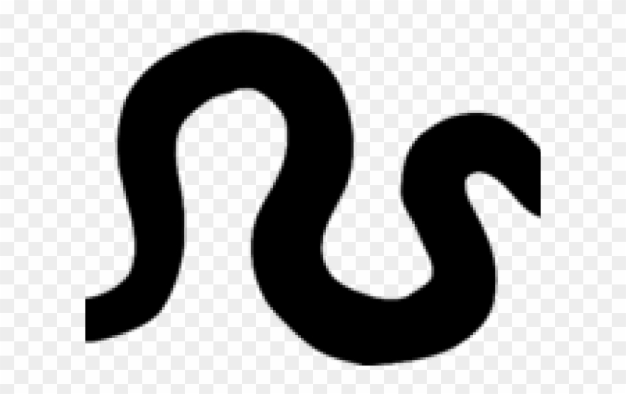 Snake Clipart Silhouette - Png Download