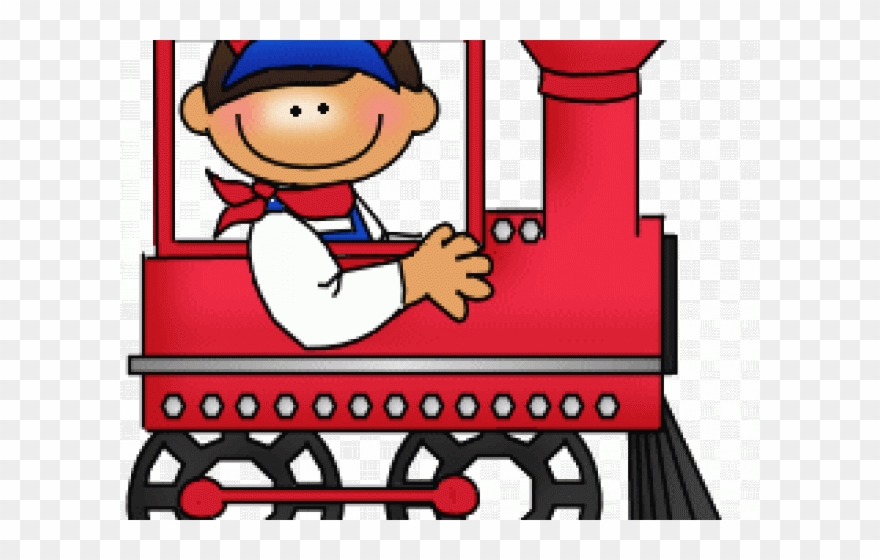 Opulent Design Polar Express Clip Art 19 Vector Transparent - Dibujo De Maquinista De Tren - Png Download
