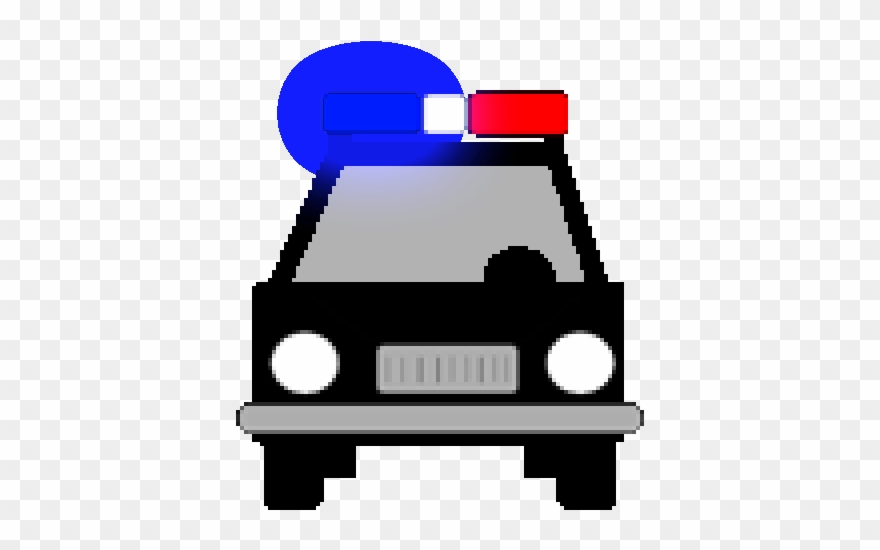 Clown Kush Movie Action Horror Comedy Musical Drama - 8 Bit Cop Car Clipart