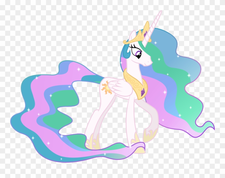 Old Sock In Progress, But I'm Working Happily On It - My Little Pony Celestia Clipart