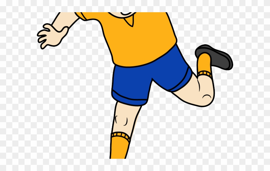 Footballer Clipart Footy - Clip Art Football On Transparent Background - Png Download