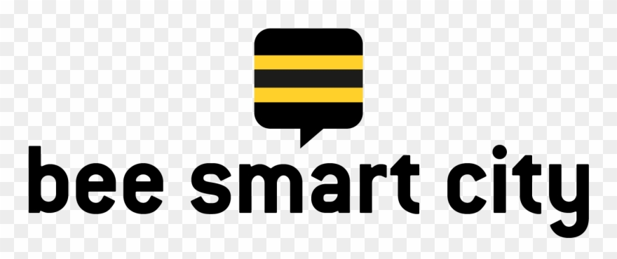 Bee Smart City Clipart