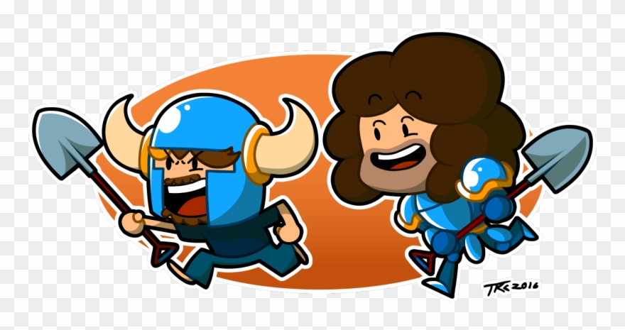 I Guess You Can Say I've Been Digging Their New Shovel - Shovel Knight Clipart