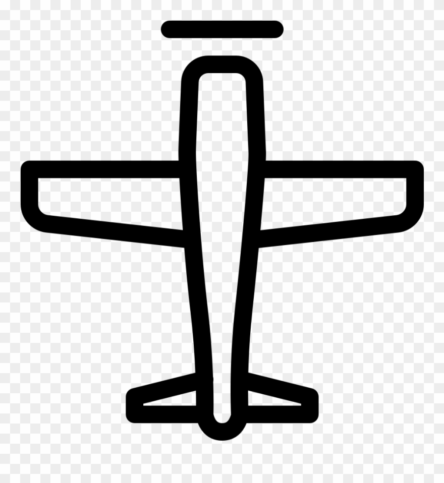 Plane Prop Small Plane Prop Small Plane Prop Small - Scalable Vector Graphics Clipart