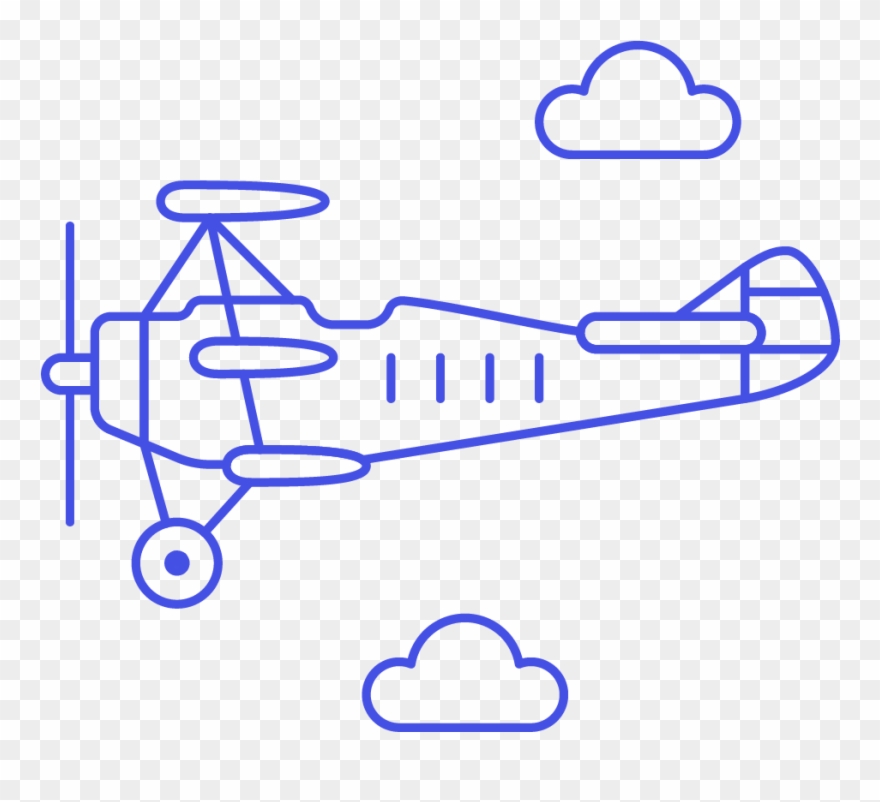 15 Propeller Plane - Airplane Clipart