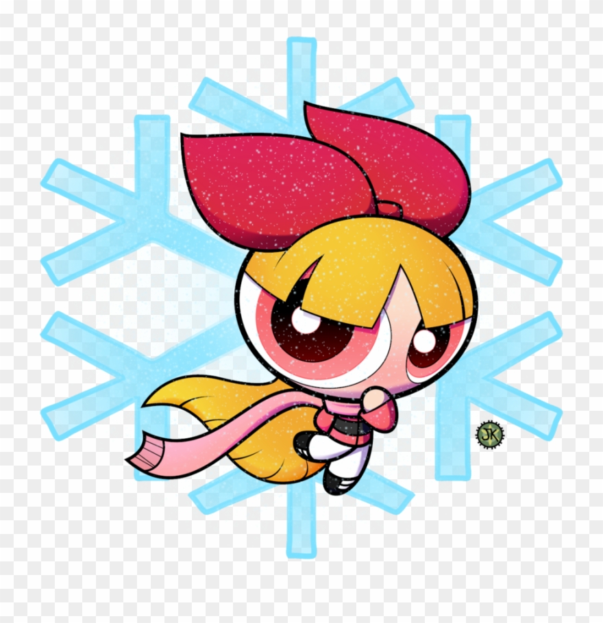Ice Princess - Powerpuff Girls Blossom Ice Clipart