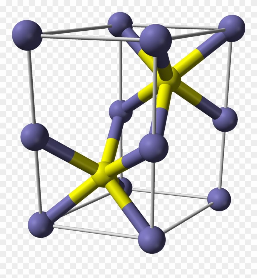 Iron Ii Sulfide Unit Cell Clipart