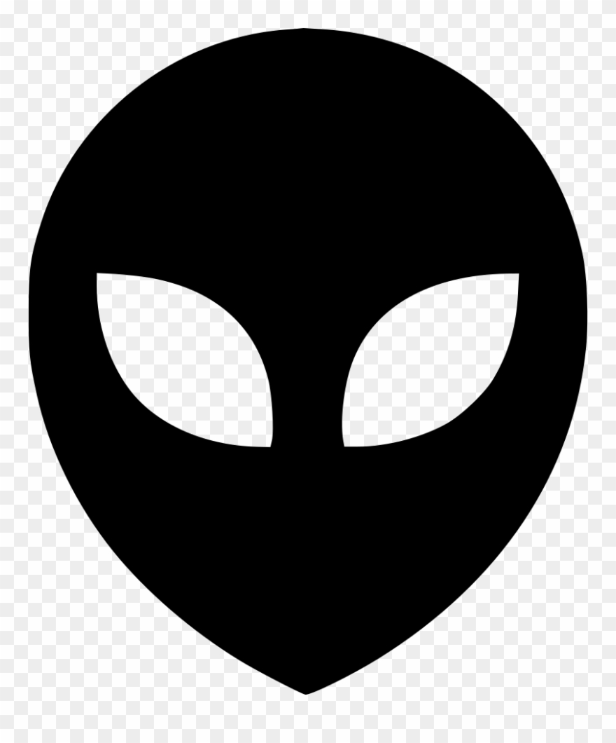 Png File - Alien Head Svg Free Clipart