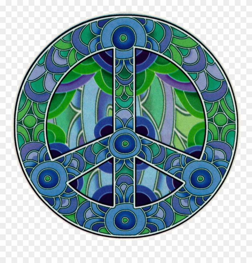 Purple Peace Sign - Saint James's Park Toilets Clipart