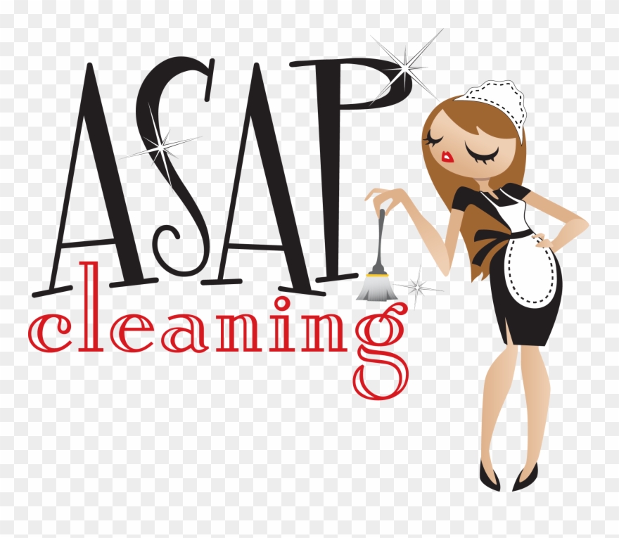 Asap Cleaning - Cartoon Clipart