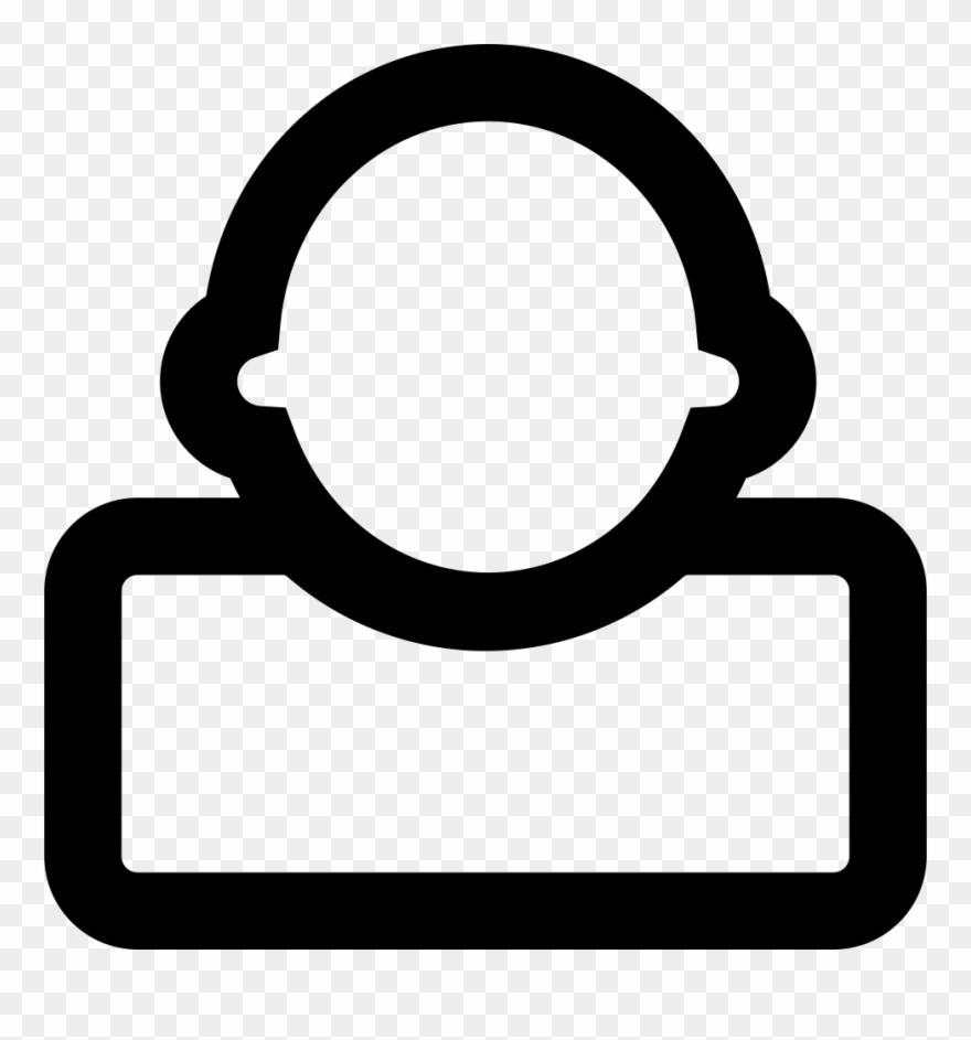 Oval Clipart Shape Person - Icon - Png Download