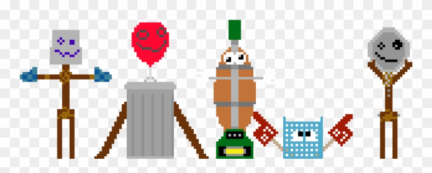 Trash And The Gang - Fnaf Trash And The Gang Clipart