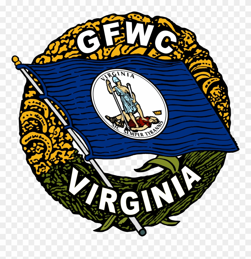 Gfwc Va Color - Gfwc Virginia Clipart