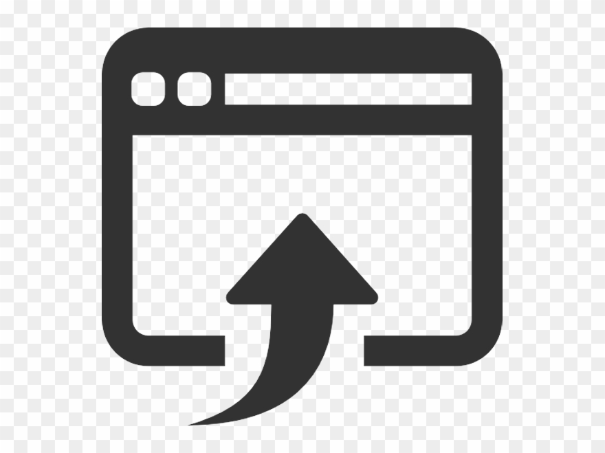 Polish House In Davos - Open In Browser Icon Clipart