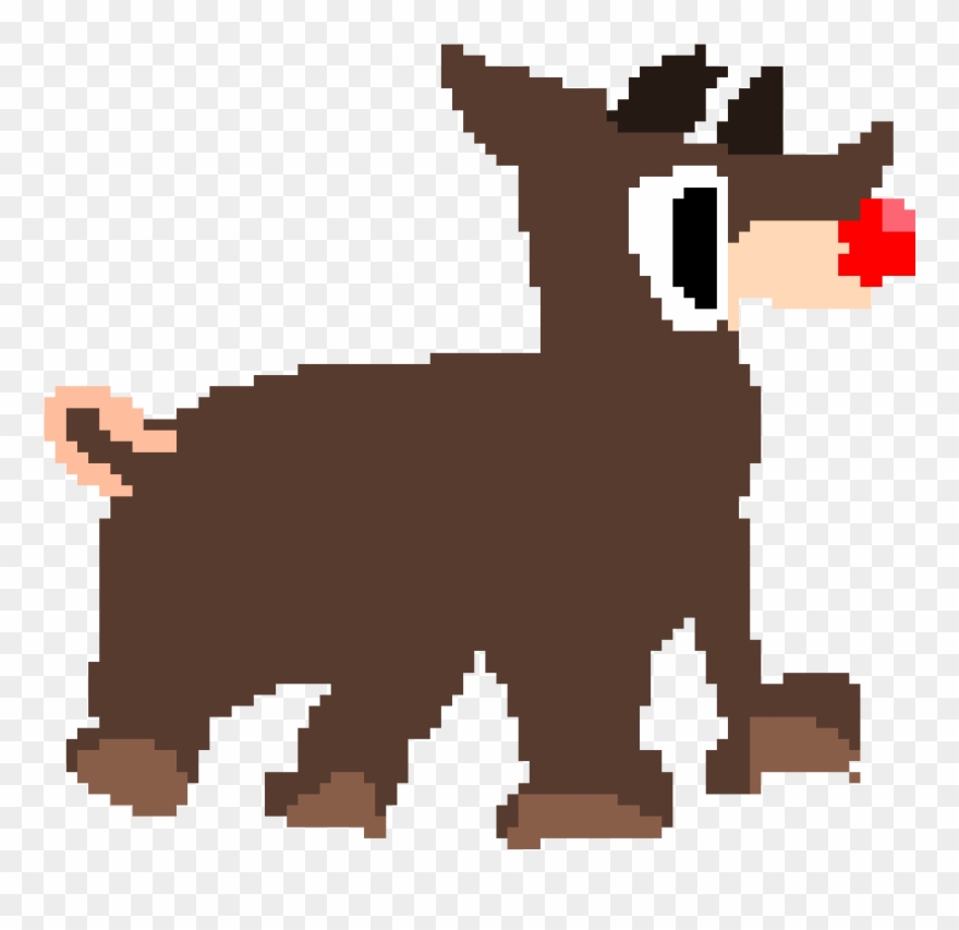 Rudolph The Red Nosed Reindeer - Reindeer Clipart